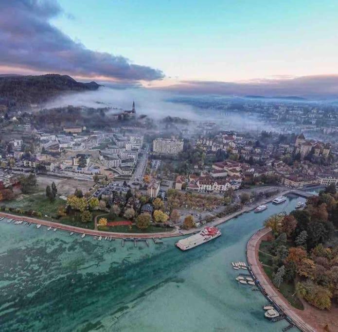 Le Panorama - Vue Lac Et Montagne Avec Parking Annecy Ngoại thất bức ảnh